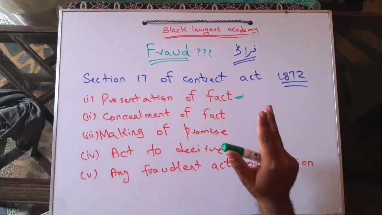 Define Fraud What Is Section 17 Of Contract Act 1872 Explain Fraud define-fraud-what-is-section-17-of-contract-act-1872-explain-fraud