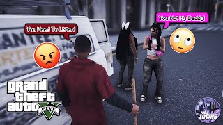 Gta 5 Rp - Unc Almost Crashes Out On Niece Talking Back The Towns Rp Gta 5 Roleplay