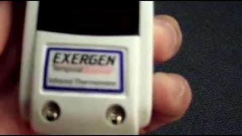 EXERGEN TEMPORAL SCANNER TAT 5000