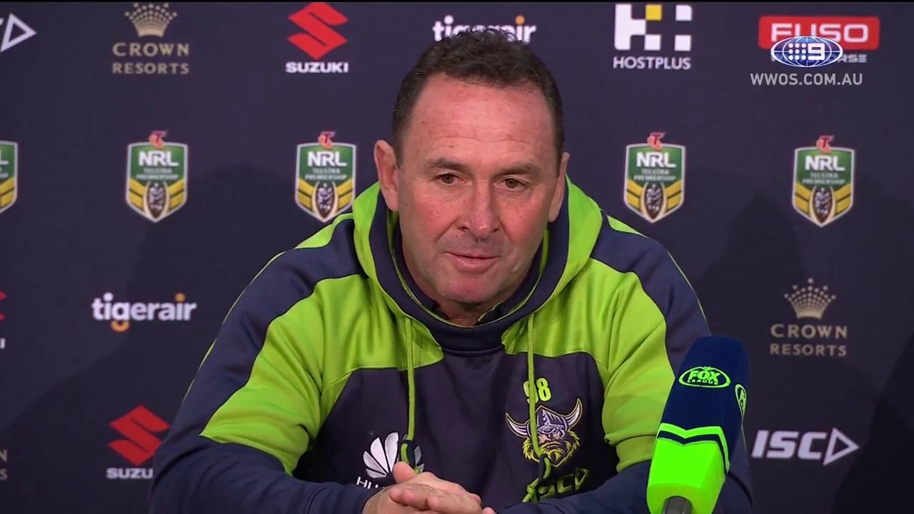 NRL Press Conference: Canberra Raiders – Round 20 - YouTube