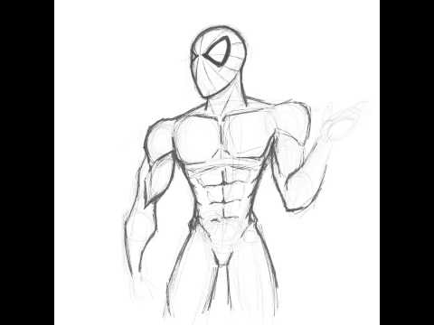 How to draw Spiderman! @esperasoesperas123