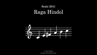 Scale 2641 Raga Hindol