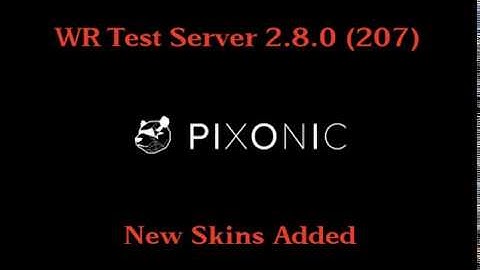 War Robots Test Server 2.8.0 (207) New Skins Added!