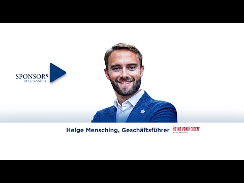 SPONSORs im Gespräch mit Helge Mensching, Geschäftsführer von Heinz von Heiden