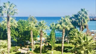 Територия отеля L'ancora Beach Hotel 4* и его окрестности.Турция/Кемер.