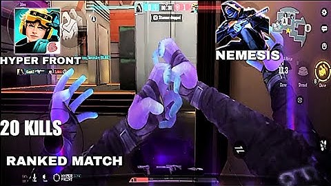Hyper Front Android | 20kills | Ranked Matched | Nemesis Gameplay