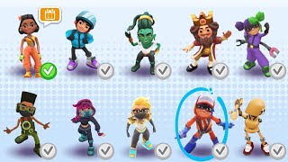 All Characters Unlocked In Subway Surfers Mumbai 2022