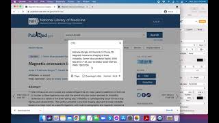 How to set up your references for the Global Radiology CME Teaching File