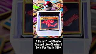 The $87,840 Flamin’ Hot Cheeto Shaped Like Charizard 🐉 #pokemon #money #fyp #pokemon