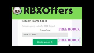 promocodes de rbxoffers 2020