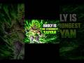 Broly Is the Strongest Saiyan