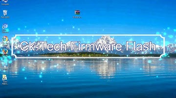 How to Flashing Ck Tech firmware (Stock ROM) using Smartphone Flash Tool