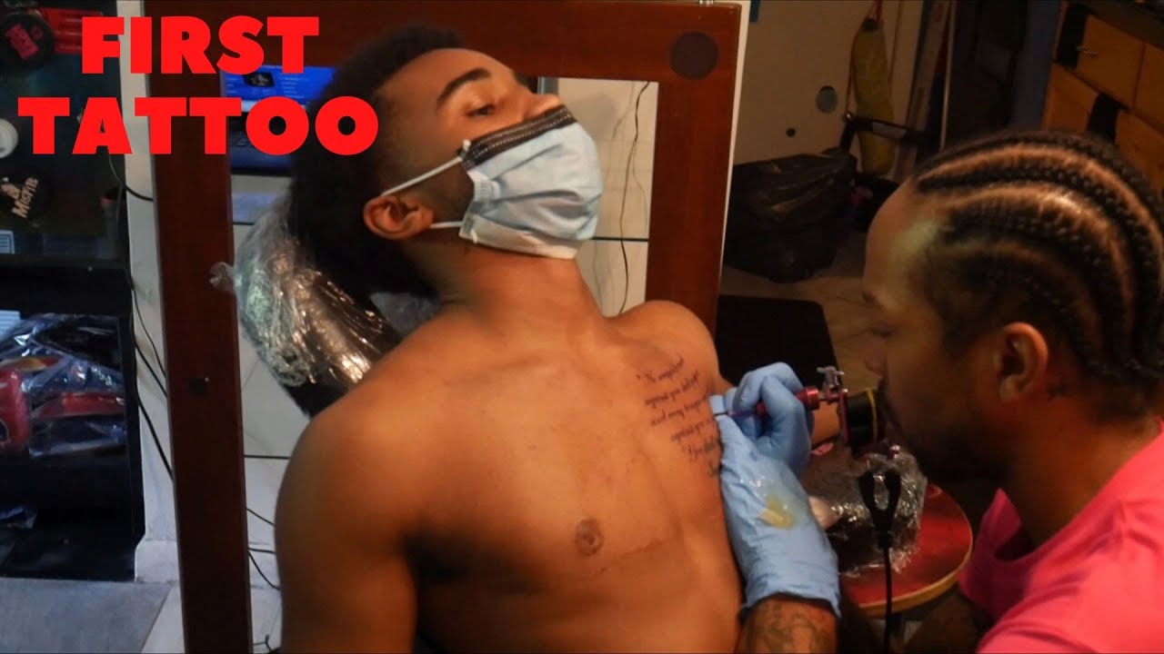 Getting My First Tattoo After Top Surgery YouTube