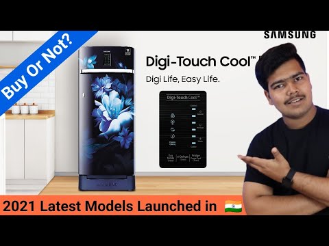 Samsung&rsquo;s all-new 2021 Digi-Touch Cool Refrigerators launched 🇮🇳 | Buy or Not?