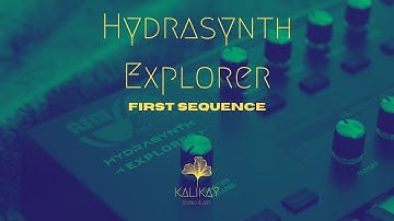 Sequence creation with Hydrasynth #nowordsonlypatching #hydrasynth