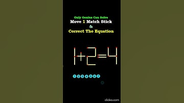 #viralshorts #shorts #trending #matchstick PUZZLE 72 Move 1 Match Stick & Correct The Equation