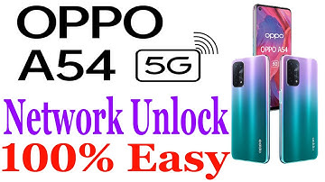 OPPO A54 5G (OPG02) Network 🔓✅