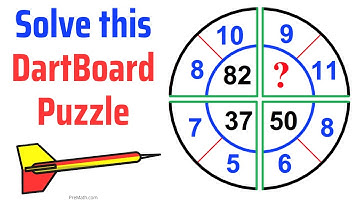 Can You Solve this Dartboard Puzzle?