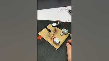 Dc motor to drone motor new power transfer project #dcmotor #tech #project #shorts #diy #science #dc