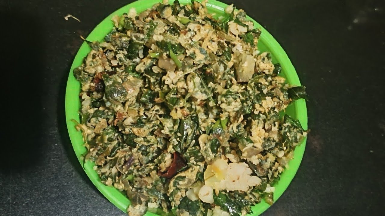 ನುಗ್ಗೆ ಸೊಪ್ಪಿನ ಮೊಟ್ಟೆ ಪಲ್ಯ /Drumstick leaves egg fry/ healthy moringa egg recipe in Kannada 
