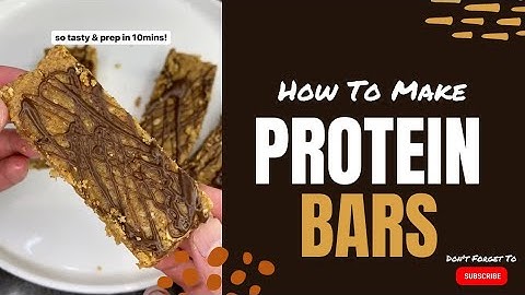 5 Ingredients Protein Bars 🤤 #shorts #fit #bars #highprotein #quickrecipe