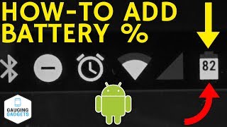 How to Display the Battery Percentage on Your Android Phone Or Tablet - Android Tutorial screenshot 4