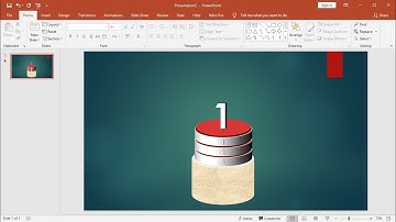PowerPoint Training |How to Make a Countdown Timer Slide Show Animation In PowerPoint
