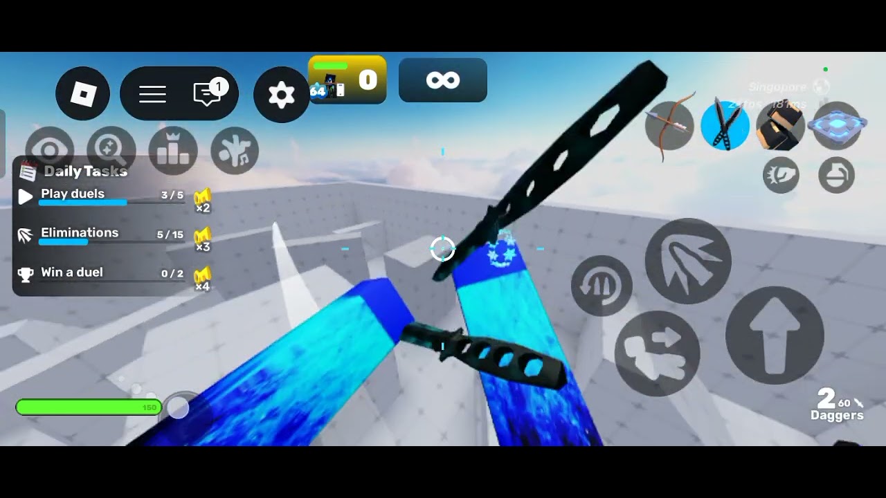 How to fly in roblox rivals while not quite - YouTube