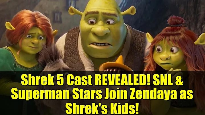 Shrek 5 Cast REVEALED! SNL & Superman Stars Join Zendaya as Shrek's Kids!