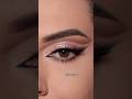 Easy Bronze Glam Eye Makeup🥰 #softglamlook #eyemakeup #eyeliner #shorts #ytshorts #shortvideo #fypシ