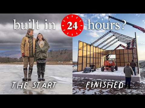 Building Our Entire House Shell In 24 Hours