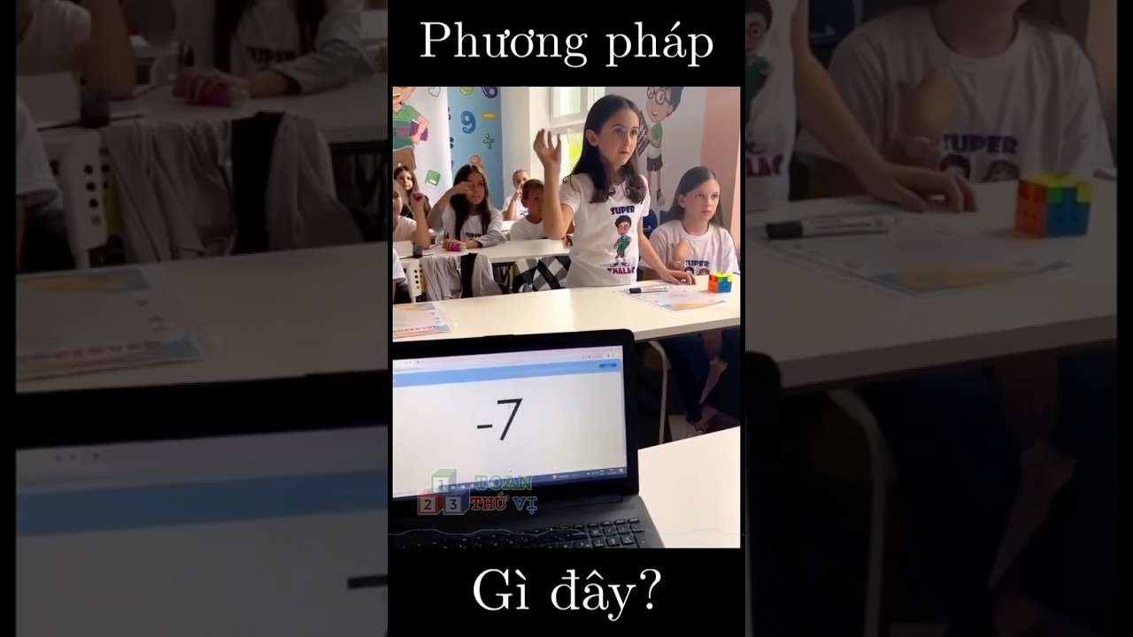 Phương pháp tính nhẩm gì vậy? #education #toanthuvi #maths #toanhoc