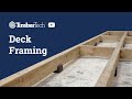 Deck Framing - TimberTechUK