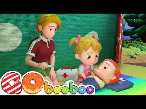 Baby Has Fever | Sick Song | GoBooBoo Kids Songs & Nursery Rhymes