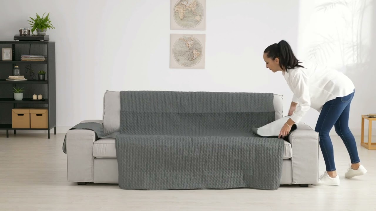 Funda Cubre sofá acolchado impermeable