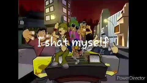 the nutshack intro but its reversed with lyrics