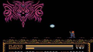 Ys III (NES) Final Boss Galbalan (No Damage & Rings)