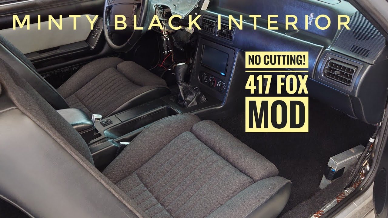 How to not Hack your Foxbody Interior with the 417 Fox Kit! - Chucks 1991 GT (audio fixed)