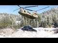 Crazy US Process to Recover Crashed Helicopter from Mountains