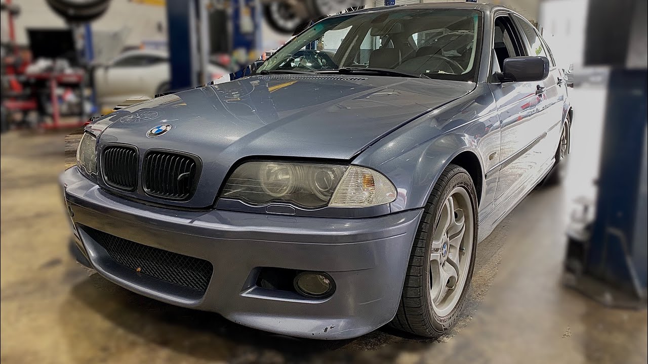 2001 BMW 330i E46 valve cover gasket replacement YouTube