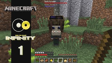 Lets Play Minecraft: Infinity (FTB Modpack) Ep 1: A Brand New World