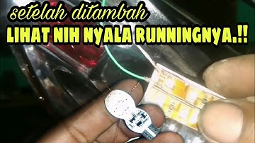 LIHAT NYALANYA !! Sein Led running buatan sendiri lebih panjang