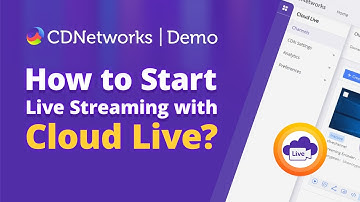 [CDNetworks] How to start live streaming with Cloud Live
