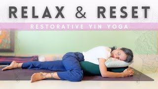 Restorative  Yin Yoga for mental calm & peace