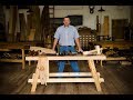 Incredible 58 Second Portable Moravian Workbench Assembly!