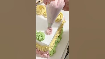 How to use cake decorating tips? Nozzle Piping Technique Tutorials  #pipingskills #pipingtips