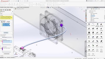 SOLIDWORKS Electrical Routing - Basic Route