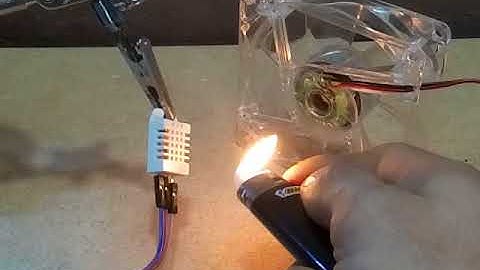 Arduino temperature auto controlé via ventilateur