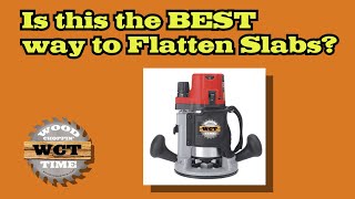 Flatten Wood Slabs with a Router?!?! @ChadStanton