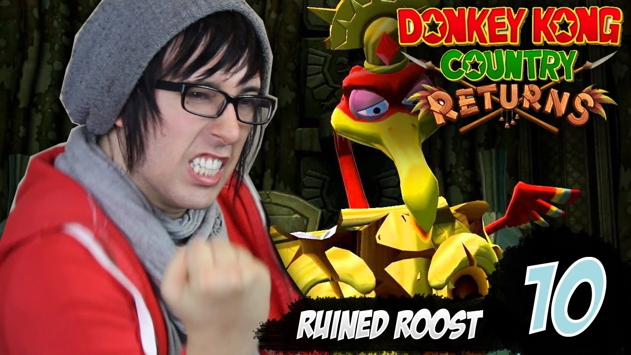 [10] Ruined Roost/Rickety Rails Donkey Kong Country Returns [Despwns